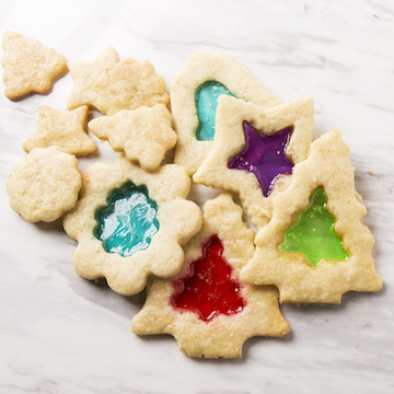 Stained glass cookies