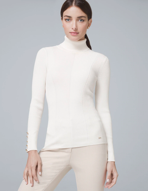 white turtleneck